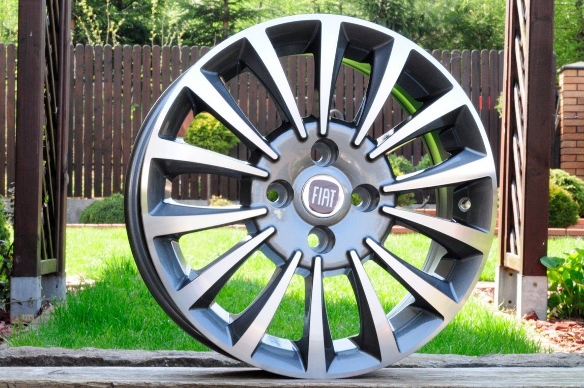 Alloy wheels 15'' for FIAT 500 Punto UNO Bravo Brava Doblo - R5077