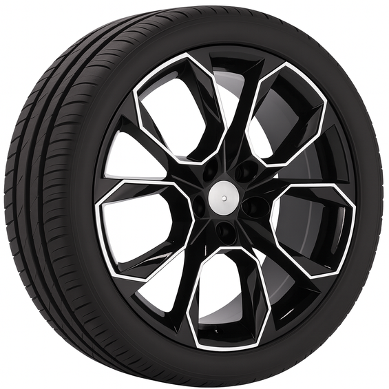 4x ROUES 17 Hiver SKODA OCTAVIA MK2 A5 1Z OCTAVIA5 MK2 A5 Bridgestone 205/50 R17