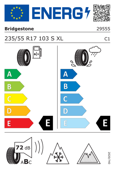 Neumáticos Bridgestone Blizzak ICE 235/55 R17 103S
