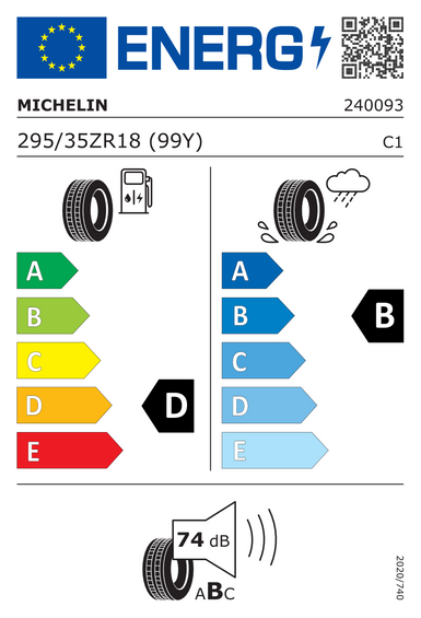 Anvelope Michelin PILOT SPORT PS2 N4 295/35 R18 99Y