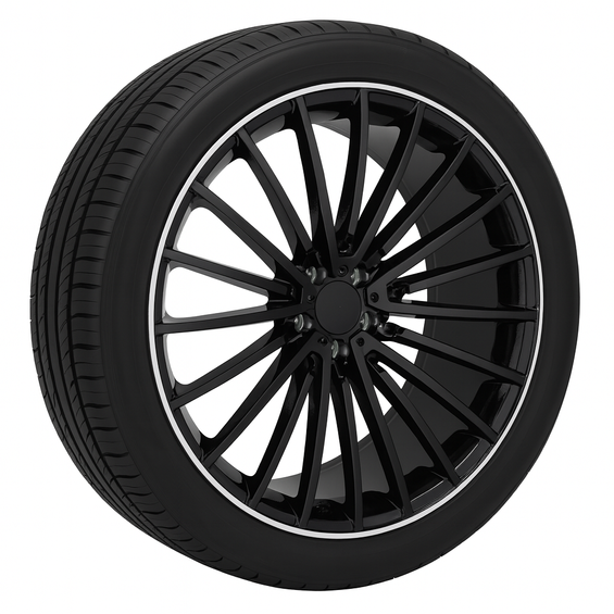 4x RUOTE 22 Invernali MERCEDES EQS V297 Continental 265/35 R22