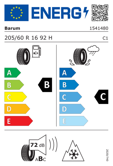 4x RUEDAS 16 Invierno INFINITI I A32 Barum 205/60 R16