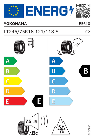 Anvelope Yokohama GEOLANDAR A/T4 G018 OWL 245/75 R18 121S