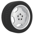 4x RODAS 18 Inverno MERCEDES CLK AMG BR209 Hankook