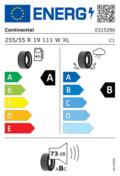 Anvelope Continental ContiSportContact 5 XL FR J LR 255/55 R19 111W