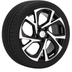 4x ROUES 17 Hiver TOYOTA ALPHARD II AH20 Continental 215/60 R17