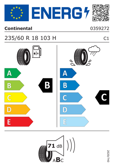 Pneumatiky Continental CrossContact RX 235/60 R18 103H