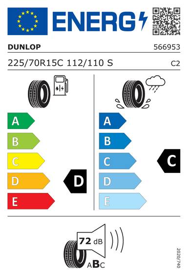 Anvelope Dunlop ECONODRIVE 225/70 R15 112S