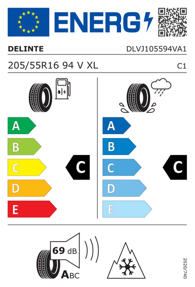 Neumáticos Delinte AW7 205/55 R16 94V