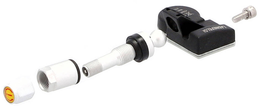 Senzory tlaku v pneumatikách - TPMS - Metal Silver 315+433