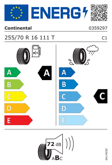 Pneumatiky Continental CrossContact RX 255/70 R16 111T