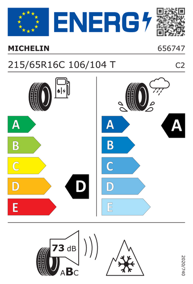 Tires Michelin AGILIS CROSSCLIMATE 215/65 R16 106T