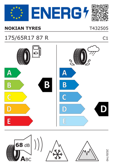 Ελαστικά Nokian Hakkapeliitta R5 175/65 R17 87R