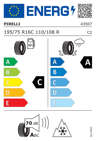 Opony Pirelli Carrier All Season 195/75 R16 110R
