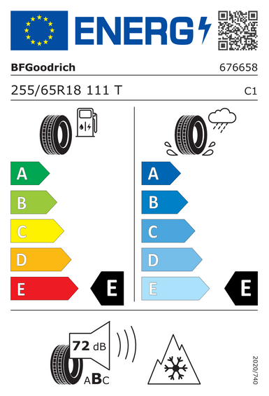 Pneumatiky BFGoodrich TRAIL-TERRAIN T/A ORWL 255/65 R18 111T