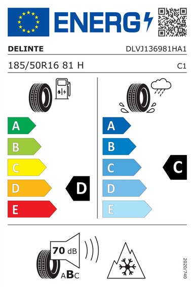 Neumáticos Delinte AW7 185/50 R16 81H