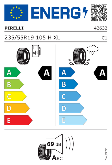 Neumáticos Pirelli Scorpion XL FR ELT MO 235/55 R19 105H