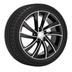 4x ROUES 17 Hiver SKODA OCTAVIA MK2 A5 1Z Continental 205/50 R17