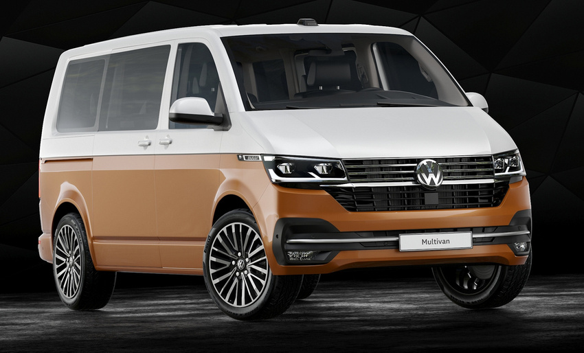 4x Felgi 18 m.in. do VW VOLKSWAGEN T5 T6 Transporter Multivan 6.1 7 - 1000kg - B1515 (B1515/VW411)