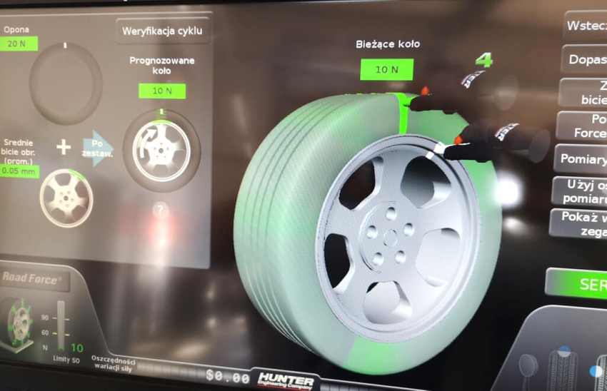 Wheel fitting and balancing - 22''
